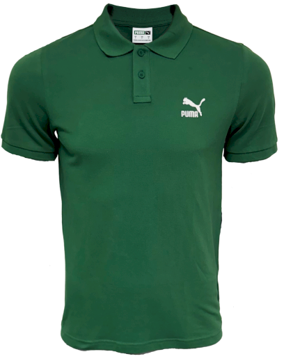 5227-tricko panske puma polo zelene